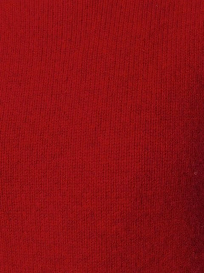 VANESSA BRUNO ROLL NECK SWEATER - 红色