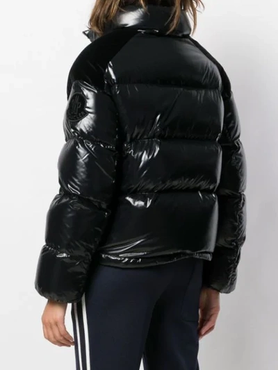 Shop Moncler Chouette Puffer Jacket In Black