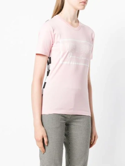 Shop Versus Logo T-shirt In Pink