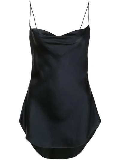 Shop Cinq À Sept Marta Slip Top In Black