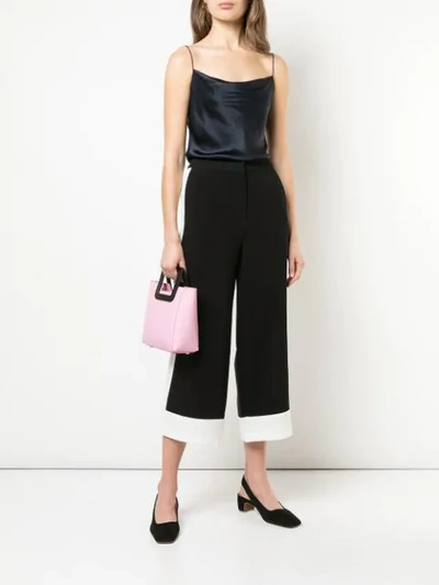 Cinq À Sept Marta Slip Top In Black