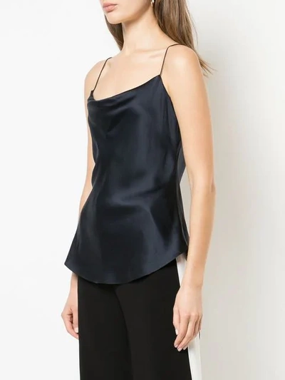 Shop Cinq À Sept Marta Slip Top In Black