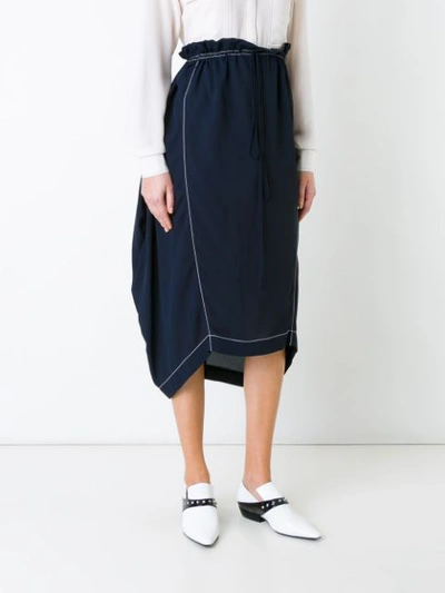 Shop Stella Mccartney Tanya Skirt In Blue