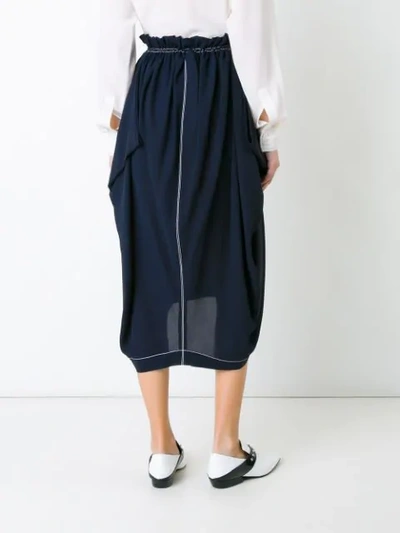 Shop Stella Mccartney Tanya Skirt In Blue