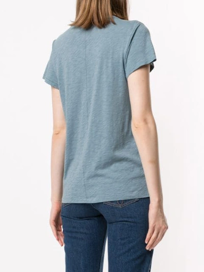 Shop Rag & Bone Klassisches T-shirt - Blau In Blue