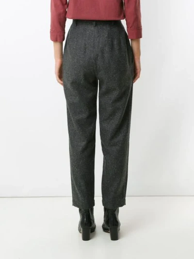 Shop Framed London Trousers In Grey