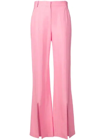 Shop Pinko Slit-detail Tailored Trousers