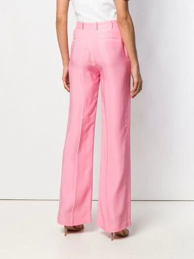 Shop Pinko Slit-detail Tailored Trousers
