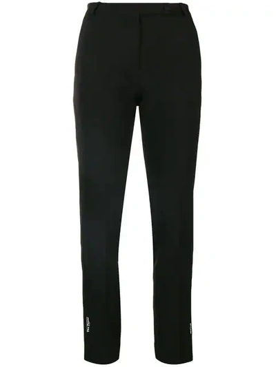 Shop Styland Tapered Trousers In Black