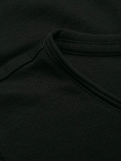Shop Rag & Bone Henley Bodysuit In Black