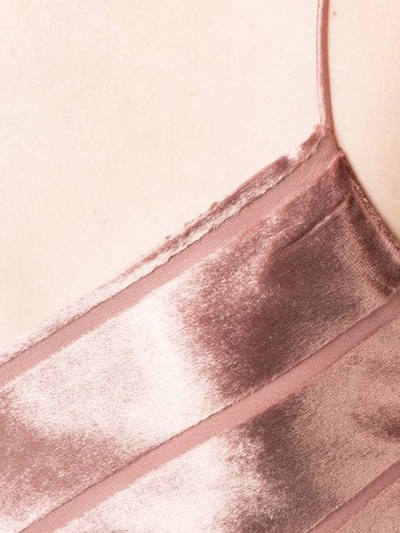 Shop Michelle Mason Asymmetric Bias Dress In Pink