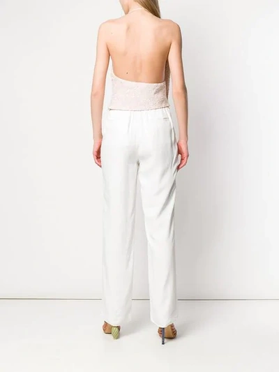 JACQUEMUS DRAPED VEST TOP - 大地色