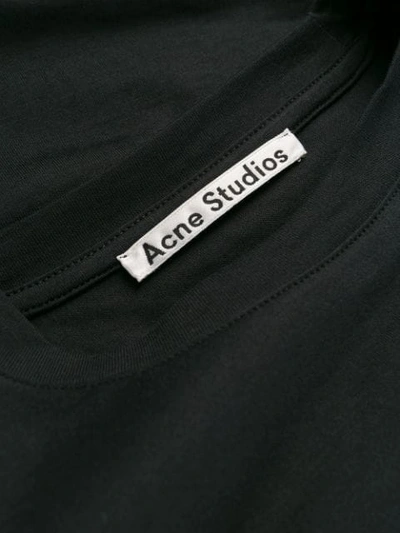 Shop Acne Studios 'dorla E Base' T-shirt In Black