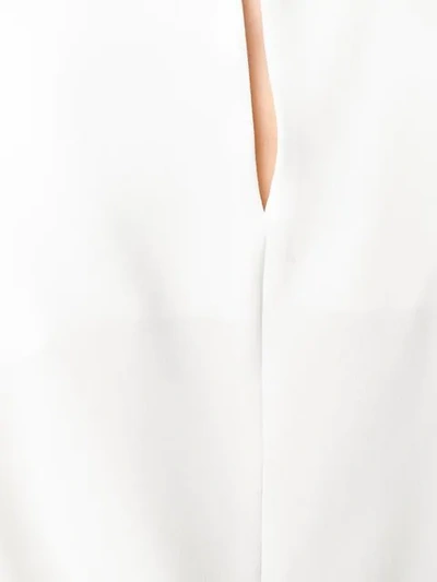 Shop Alberto Biani Relaxed-fit Top In White