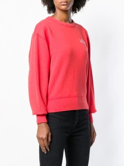 Shop Rag & Bone Hello Sweatshirt In Red