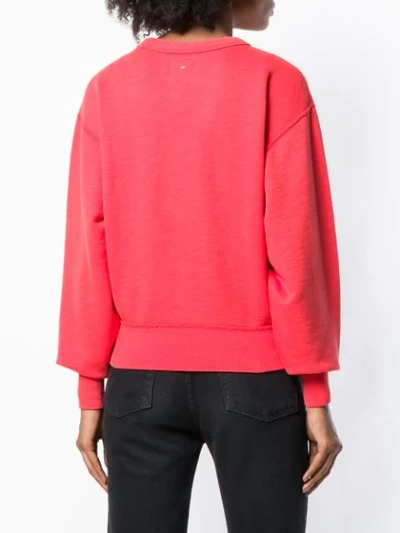 Shop Rag & Bone Hello Sweatshirt In Red