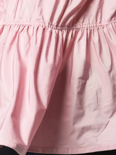 MONCLER 后系带T恤 - 粉色