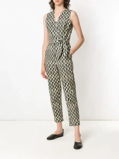 Shop Andrea Marques Cachecoeur Jumpsuit In Black