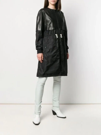 Shop Drome Rain Jacket In Black