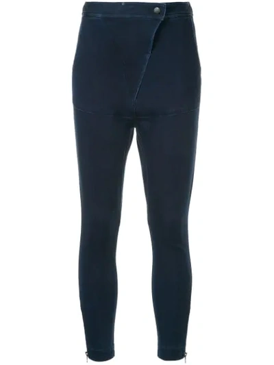 Shop Manning Cartell Edition Slouch Trousers In Blue