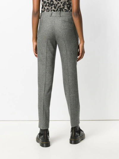 Shop Ermanno Scervino Tailored Fitted Trousers In Grey
