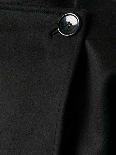 Shop Isabel Marant Double Breasted Coat In 01bk Black
