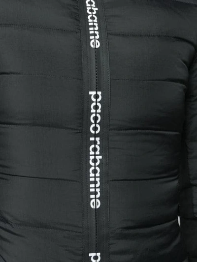 Shop Paco Rabanne Quilted Jacket - Black