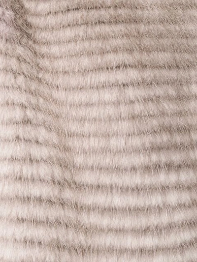 Shop Liska Mink Fur Coat In Neutrals