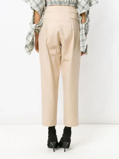 Shop Framed Explorer Trousers In Neutrals