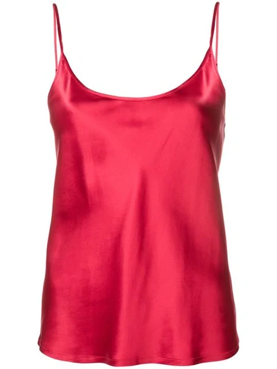 Shop La Perla Classic Cami Top In Red