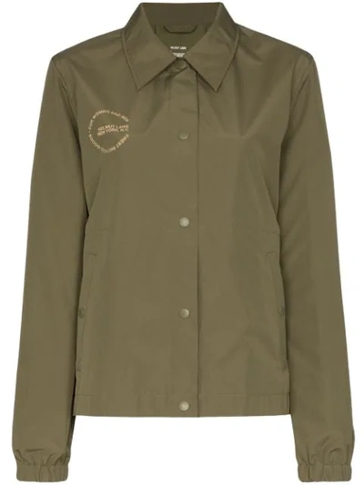 Shop Helmut Lang X Parley For The Oceans Recycled Utility Jacket In Green