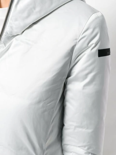 Shop Rrd Hooded Puffer Jacket - White