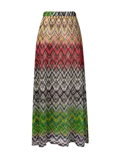 MISSONI KNITTED MAXI SKIRT - 黄色