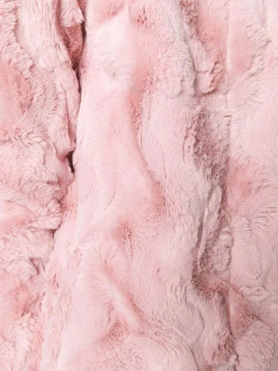 Shop Steffen Schraut Faux Fur Coat - Pink