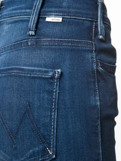 side slit flared jeans