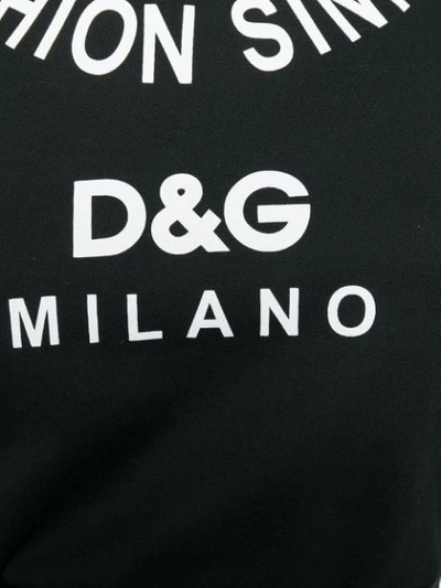 Shop Dolce & Gabbana Fashion Sinner T In Black