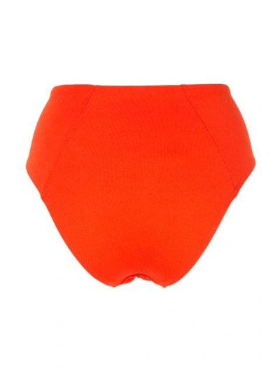 Shop Suboo Rocky High-rise Bikini Bottom In Orange