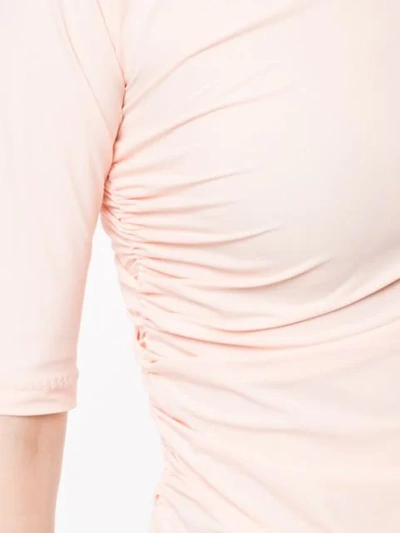 Shop Irene 3/4 Sleeves T In Pink