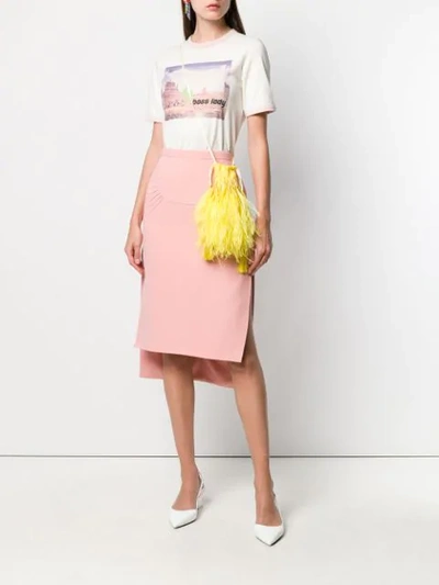 Shop N°21 High Low Skirt In Pink