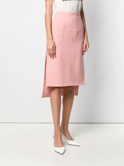 Shop N°21 High Low Skirt In Pink