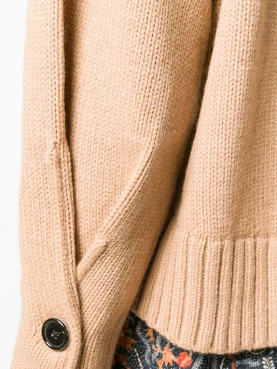Shop Proenza Schouler Wool Cashmere Crewneck Sweater - Brown