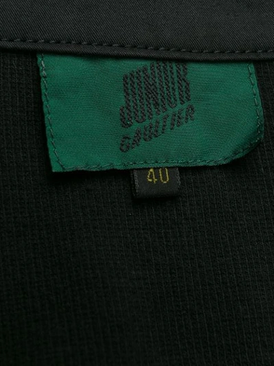 Pre-owned Jean Paul Gaultier Snap Cropped Jacket In Black