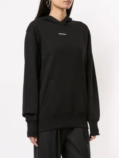 Shop Boyarovskaya Mini Logo Hoodie In Black