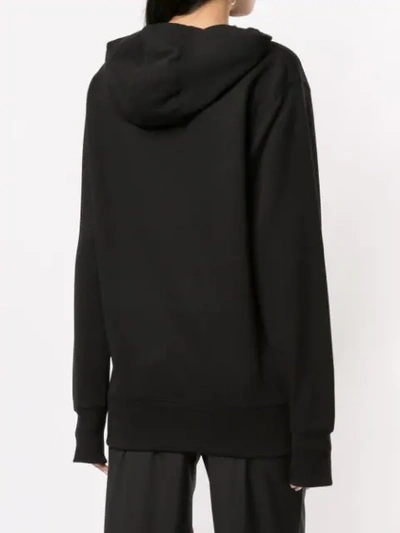 Shop Boyarovskaya Mini Logo Hoodie In Black