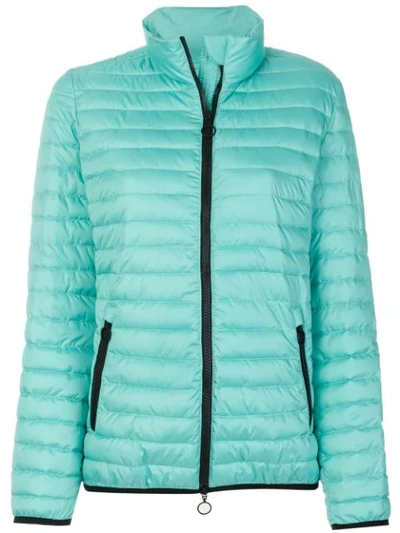 Shop Emilio Pucci Short Padded Coat In Green