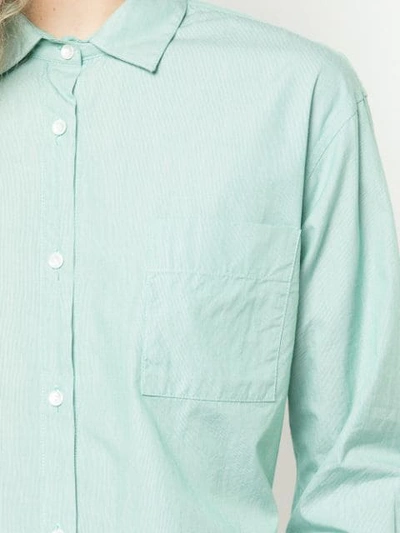 A SHIRT THING CHEST POCKET SHIRT - 绿色