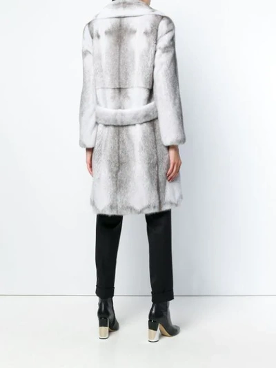 Shop Cara Mila Renee Coat In Grey