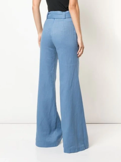 Shop Alexis Alenka Pants In Blue