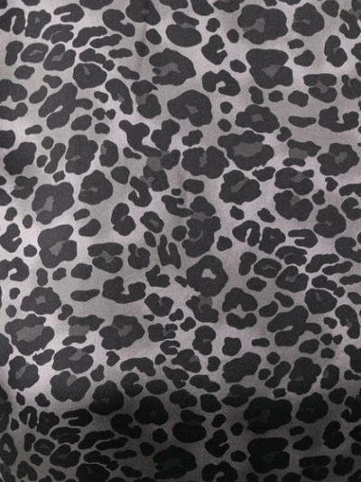 Shop Equipment Zipporah Leopard Print Dress In Grey
