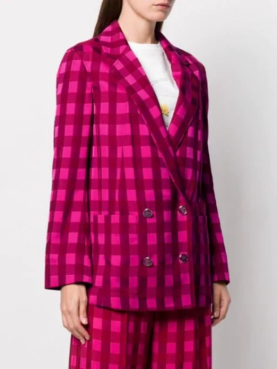 Shop Temperley London Stirling Jacket In Pink